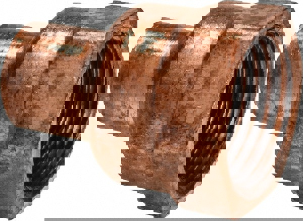 Wrot Copper Pipe Adapter: 3/8